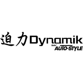 Dynamik by AutoStyle Sticker - Zwart - 20cm