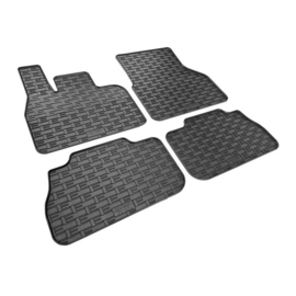 Rubber matten passend voor BMW iX (I20) 2021- (4-delig + montagesysteem)