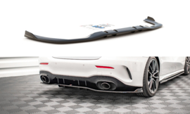 Maxton Design Achtersplitter (met verticale stangen) V.2 Mercedes A 35 AMG Sedan V177