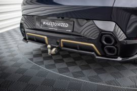 Maxton Design Achtersplitter (met verticale stangen) BMW XM G09