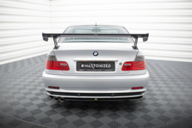 Maxton Design Carbon Spoiler Met Externe Beugels Staanders BMW 3 Coupé E46