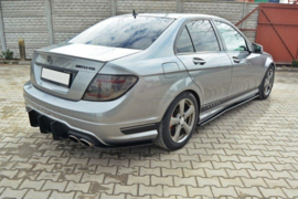 Maxton Design Mercedes-Benz C Sedan / Estate AMG-Line W204 / S204 ACHTERDIFFUSER & ACHTERZIJSPLITTERS