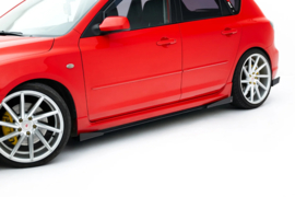 Maxton Design Street Pro Zijskirts Diffusers + Flaps Mazda 3 MPS Mk1