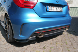 Maxton Design Achtersplitter (ZONDER VERTICALE STANGEN) MERCEDES-BENZ W176 AMG-LINE PREFACE