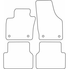 Automatten passend voor Audi Q3 2012-