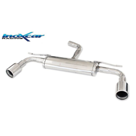 100% RVS Dubbele sportuitlaat passend voor Volkswagen Golf VII 2.0 GTD 184PK 2012- 2019 Links/Rechts 102mm (alleen met GTI diffuser)