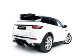 Maxton Design Achtersplitter (met verticale stangen) Land Rover Range Rover Evoque + Land Rover Range Rover Evoque HSE Dynamic Mk1 Facelift