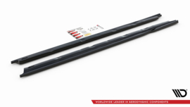 Maxton Design SIDESKIRTS DIFFUSERS AUDI A3 SPORTBACK 8V Gloss Black