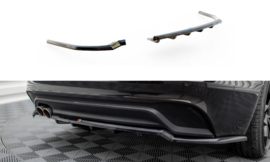 Maxton Design Achtersplitter (met verticale stangen) Jaguar XE X760 Facelift