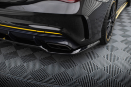 Maxton Design Achtersplitter (met verticale spijlen) Mercedes-AMG CLA 45 C117 Facelift
