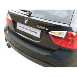 ABS Achterbumper beschermlijst passend voor BMW 3-Serie E91 Touring M-Bumper 2005-2012 Zwart