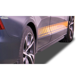 Sideskirts 'Slim' passend voor Volvo S60 & V60 II 2018- (ABS zwart glanzend)