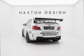 Maxton Design Carbon spoiler met bovenste zwaanbevestiging BMW 1 M E82