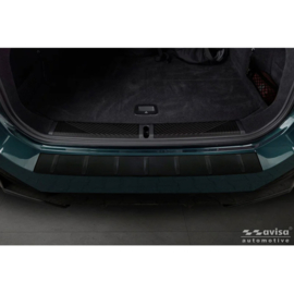 Avisa RVS Achterbumperprotector passend voor BMW 5 Serie Touring (G61) 2024- incl. M-Sport - Matzwart