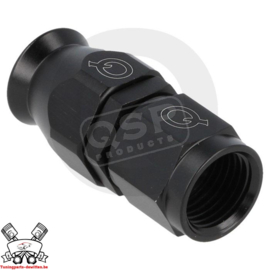 PTFE Slang adapter D10 recht - Zwart