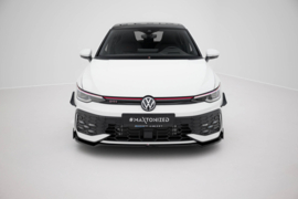 Maxton Design Frontsplitter V.3 + kleppen Volkswagen Golf GTI / GTE / R-Line Mk8 Facelift