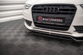 Maxton Design VOORSPLITTER V.2 AUDI A5 COUPÉ / SPORTBACK 8T FACELIFT Gloss Black