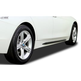 Sideskirts 'Slim' passend voor BMW 3-Serie F30/F31 2012- (ABS zwart glanzend)