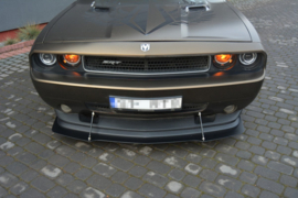 Maxton Design HYBRIDE FRONTSPLITTER V.1 DODGE CHALLENGER MK3. PHASE-I SRT8 COUPÉ