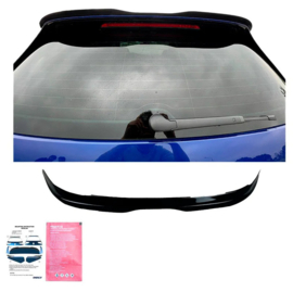 Oneway Dakspoiler (Cap) passend voor Volkswagen Golf VII (7&7.5) HB GTi/GTD/R/R Line 2013-2020 – Glanzend zwart