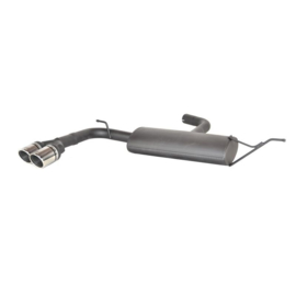Sportuitlaat passend voor Audi A3 (8V) Sedan 1.8 TSI 132kW 2013- 2x80mm