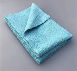 microfiber blue towel