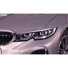 Koplampspoilers passend voor BMW 3-Serie G20/G21 Sedan/Touring 2019- (ABS)