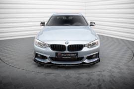 Maxton Design Street Pro Frontsplitter + flappen BMW 4 Coupé / Gran Coupé / Cabrio M-Pack F32 / F36 / F33