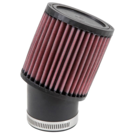 K&N Universeel Luchtfilter Rond 62 mm aansluiting, hoek 20 graden, 95mm diameter, 102mm hoogte (RU-1750)