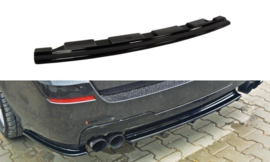 Maxton Design Achtersplitter voor BMW 5 F11 M-PACK - zonder verticale stangen (past op twee dubbele uitlaateinden)