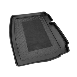 CIKCAR Kofferbakschaal 'Anti-slip' passend voor Volkswagen Golf V/VI 3/5-deurs 2003- voor modellen met reservewiel