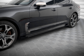 Maxton Design Street Pro Zijskirts Diffusers + Flaps Kia Stinger GT / GT-Line / Standaard Mk1