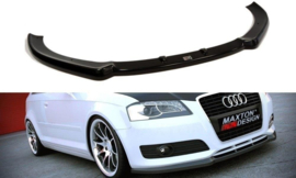 Maxton Design VOORSPLITTER AUDI A3 8P (FACELIFT-MODEL) Gloss Black