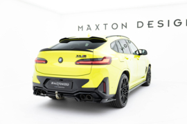 Maxton Design Achtersplitter (met verticale stangen) BMW X4M F98 Facelift