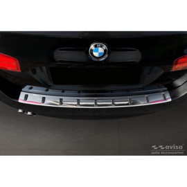 RVS Achterbumperprotector passend voor BMW 5-Serie (F11) Touring 2011-2013 & Facelift 2013-2017 'STRONG EDITION'