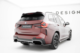 Maxton Design Achtersplitter (met verticale stangen) BMW iX3 M-Pack G08 Facelift