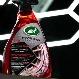 Turtle Wax 53751 Hybrid Solutions Hyper Foam Wheel Cleaner & Tyre Prep 680ml