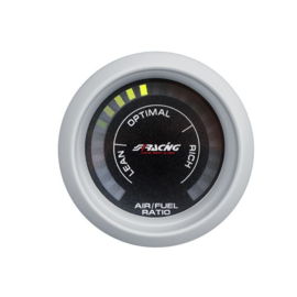Simoni Racing Digitaal Instrument Air-Fuel - lucht/brandstofverhouding - 52mm - Alu Rand