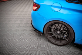 Maxton Design Street Pro Achterzijde Splitters + Flaps BMW M2 F87
