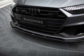 Maxton Design Frontsplitter V.2 Audi A7 S-Line C8 / S7 C8 / C8 Facelift / S7 Facelift