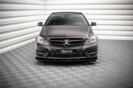 Maxton Design Frontsplitter V.2 Mercedes-Benz C Coupé / Sedan / Stationwagen AMG-Line C204 / W204 Facelift / S204 Facelift