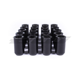 SK-Import Star Wheel Nuts M14x1.5 Steel Black 32mm