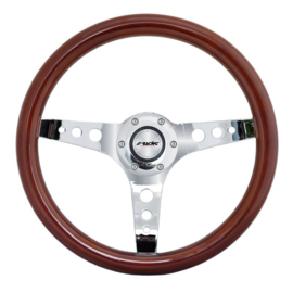 Simoni Racing Universeel Sportstuur Arnoux - Hout - Diameter 350mm