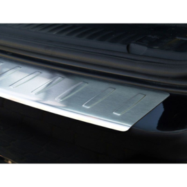 RVS Achterbumperprotector passend voor BMW 5-serie E61 Touring 2007-2010 excl. M-Pakket/M-Sport 'Ribs'