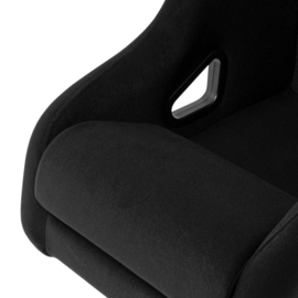 Sportstoel 'K12 Small' - Zwart - Vaste rugleuning - incl. sledes