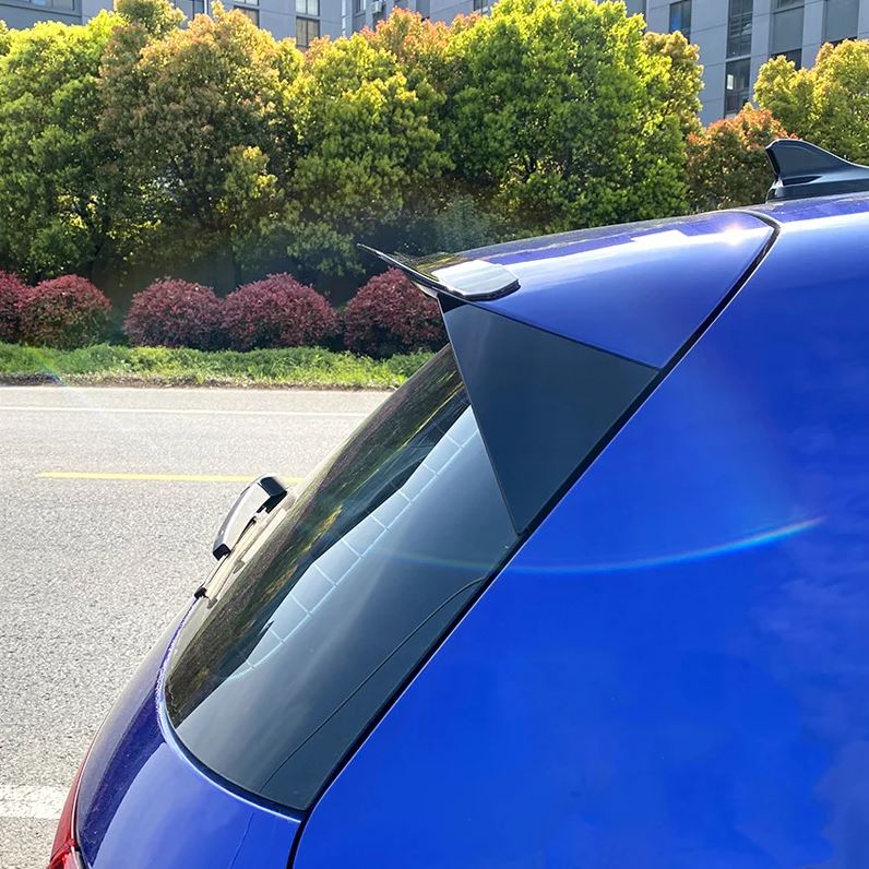 AutoStyle Dakspoiler (Spoiler Cap) passend voor Volkswagen Golf VIII HB 3/5-deurs 2020- excl. GTi/GTD/GTE/R/R-Line (ABS Glanzend zwart)