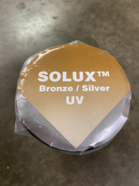 Solux Zonneband Rol 20cm x 30Meter Bronze/Silver