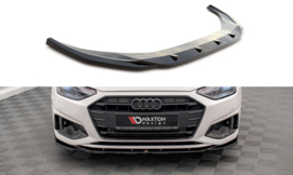 Maxton Design VOORSPLITTER V.2 AUDI A4 B9 FACELIFT Gloss Black