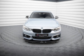 Maxton Design HYBRIDE FRONTSPLITTER voor BMW 4 Coupé / Gran Coupé / Cabrio M-Pack F32 / F36 / F33