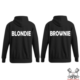 Hoodie Blondie & Brownie